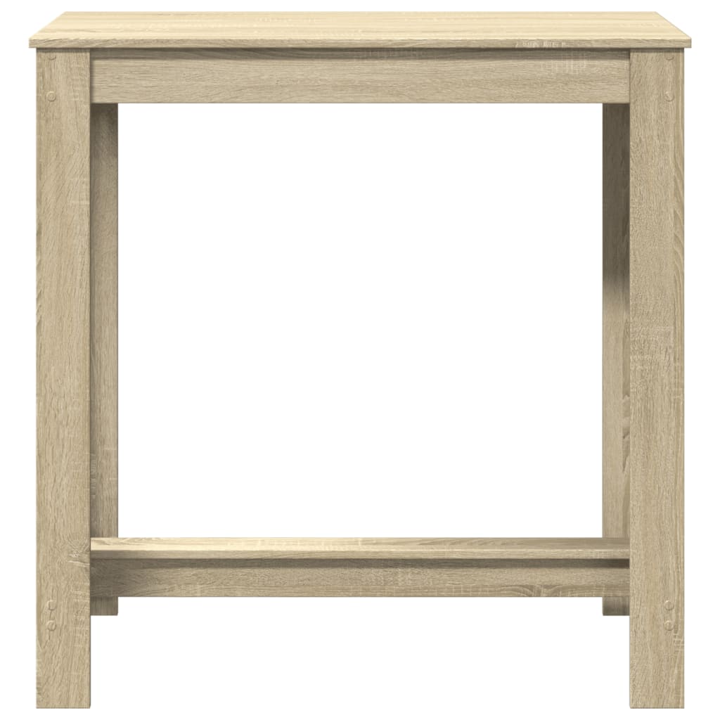 Bartafel 102x50x103,5 cm bewerkt hout sonoma eikenkleurig