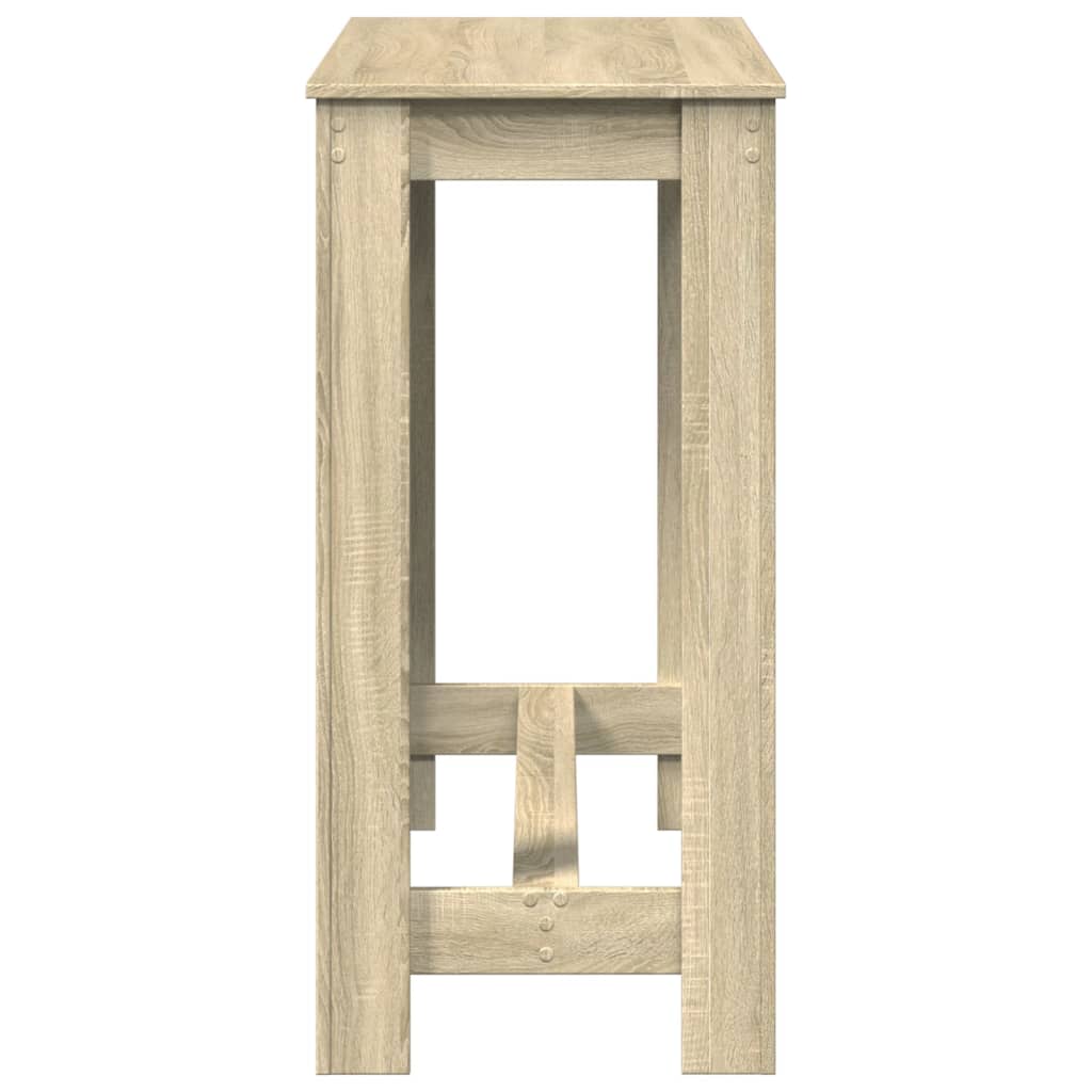 Bartafel 102x50x103,5 cm bewerkt hout sonoma eikenkleurig