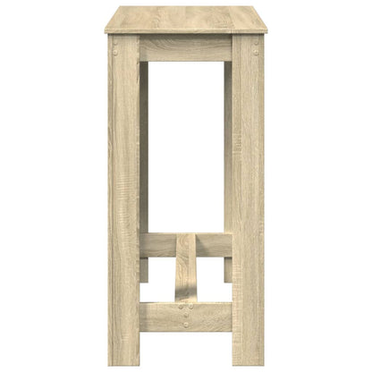 Bartafel 102x50x103,5 cm bewerkt hout sonoma eikenkleurig