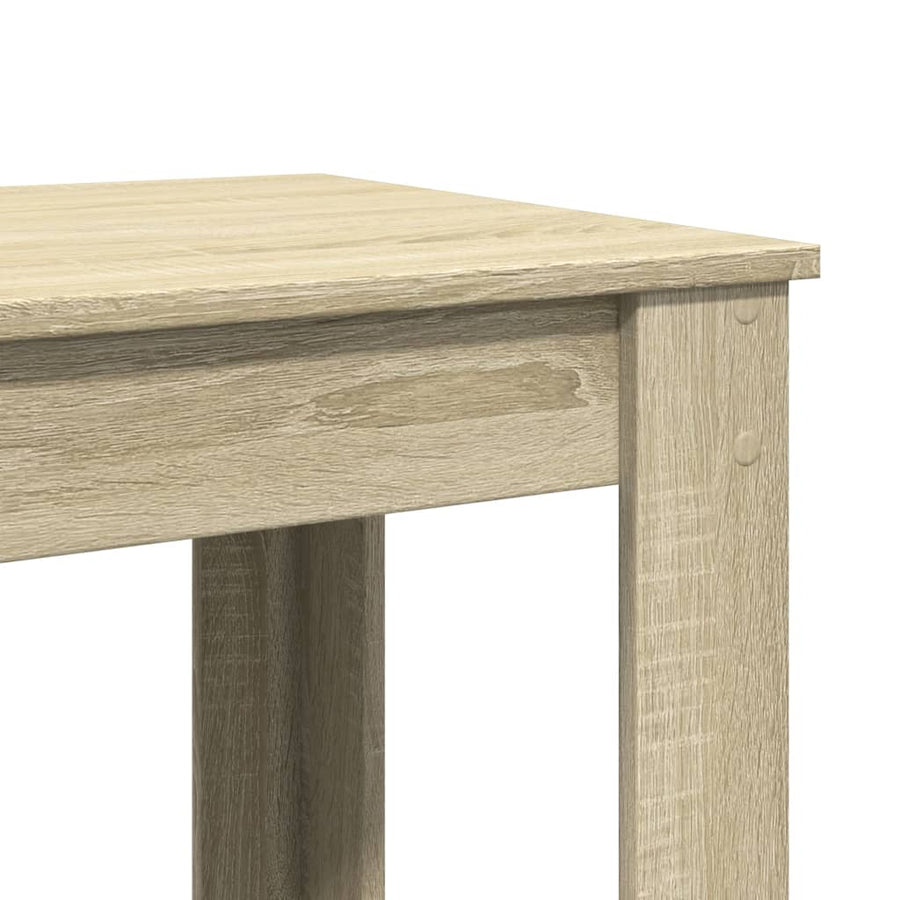 Bartafel 102x50x103,5 cm bewerkt hout sonoma eikenkleurig
