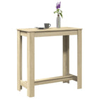 Bar table 102x50x103.5 cm engineered wood Sonoma oak look