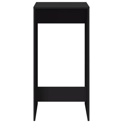 Bartafel 51x50x103,5 cm bewerkt hout zwart