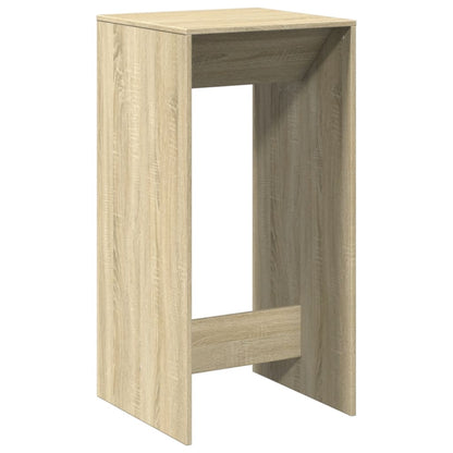 Bartafel 51x50x103,5 cm bewerkt hout sonoma eikenkleurig