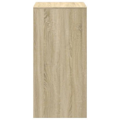 Bartafel 51x50x103,5 cm bewerkt hout sonoma eikenkleurig