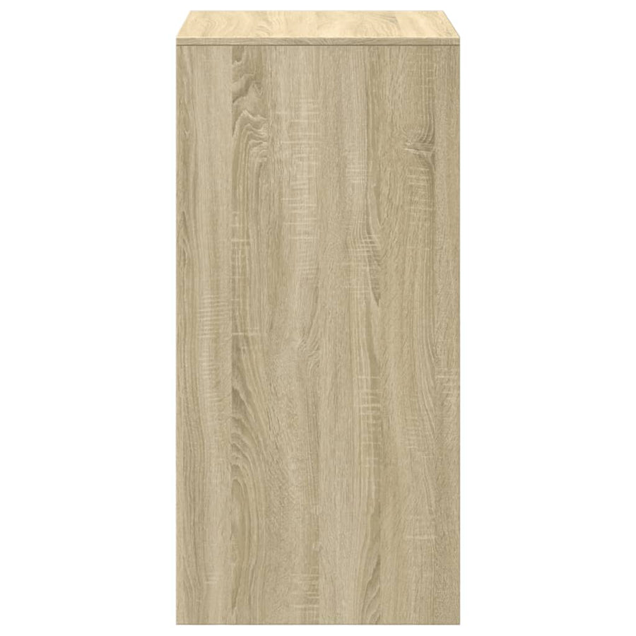 Bartafel 51x50x103,5 cm bewerkt hout sonoma eikenkleurig