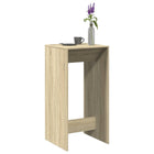 Bar table 51x50x103.5 cm engineered wood Sonoma oak-colored