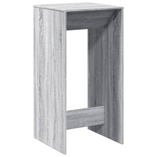 Bartafel 51x50x103,5 cm bewerkt hout grijs sonoma eikenkleurig