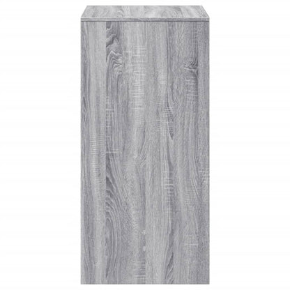Bartafel 51x50x103,5 cm bewerkt hout grijs sonoma eikenkleurig