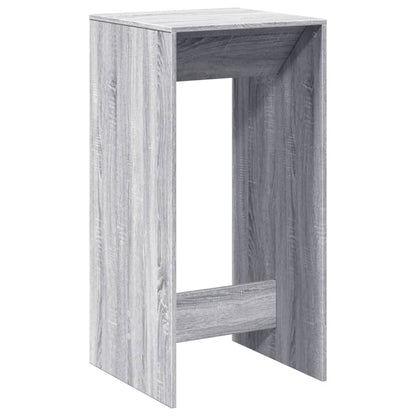 Bartafel 51x50x103,5 cm bewerkt hout grijs sonoma eikenkleurig