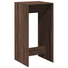 Bartafel 51x50x103,5 cm bewerkt hout bruin eikenkleurig