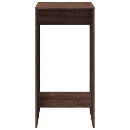 Bartafel 51x50x103,5 cm bewerkt hout bruin eikenkleurig