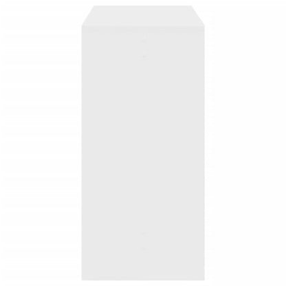 Bartafel 102x50x103,5 cm bewerkt hout wit