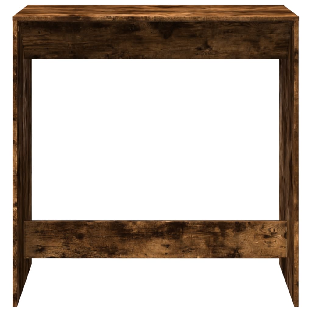Bartafel 102x50x103,5 cm bewerkt hout gerookt eikenkleur