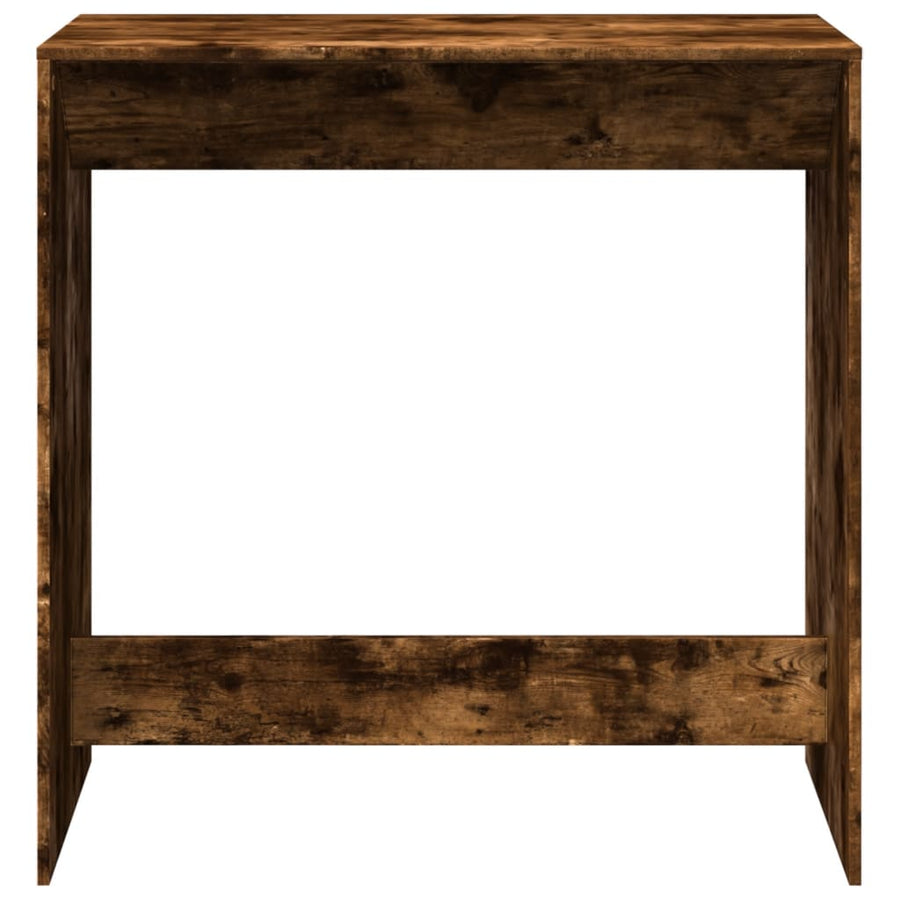 Bartafel 102x50x103,5 cm bewerkt hout gerookt eikenkleur