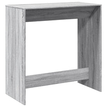 Bartafel 102x50x103,5 cm bewerkt hout grijs sonoma eikenkleur