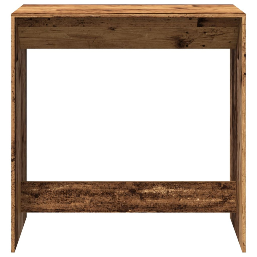 Bartafel 102x50x103,5 cm bewerkt hout oud houtkleurig