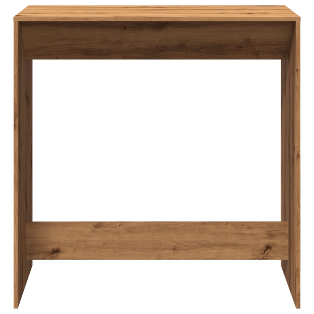 Bartafel 102x50x103,5 cm bewerkt hout artisanaal eikenkleur