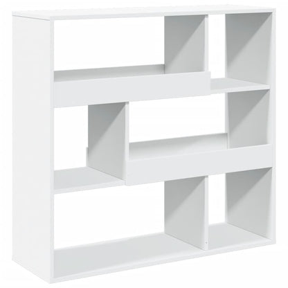 Boekenkast/kamerscherm 100x33x94,5 cm wit