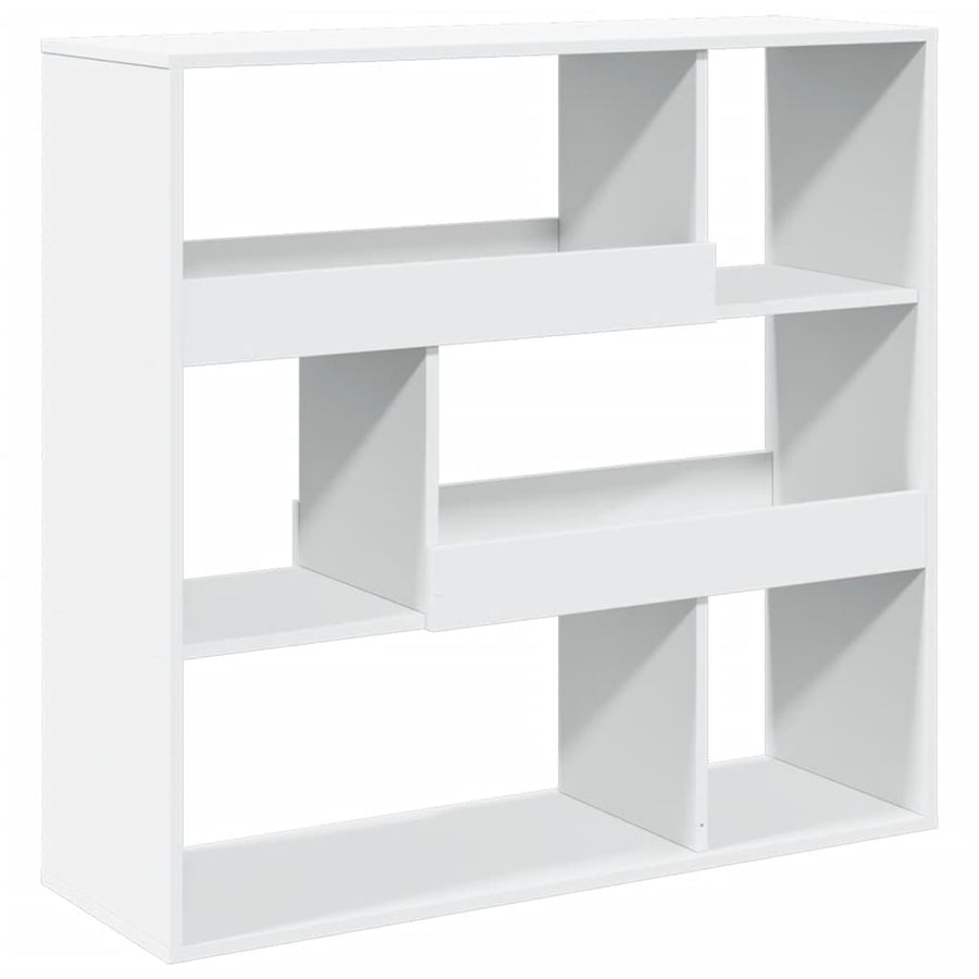 Boekenkast/kamerscherm 100x33x94,5 cm wit