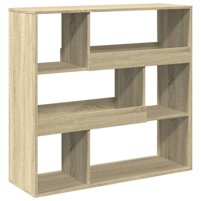 Boekenkast / kamerscherm 100x33x94,5 cm sonoma eikenkleurig