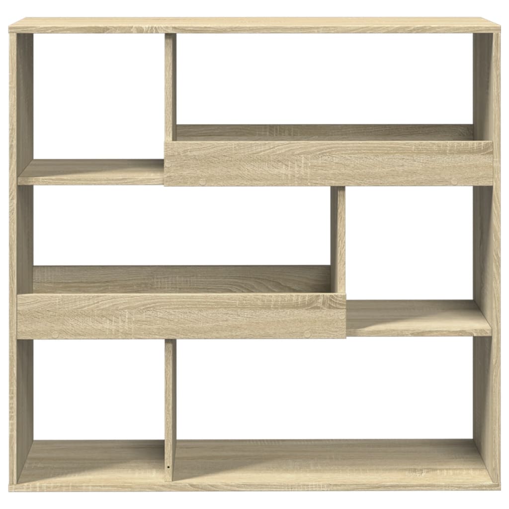 Boekenkast / kamerscherm 100x33x94,5 cm sonoma eikenkleurig