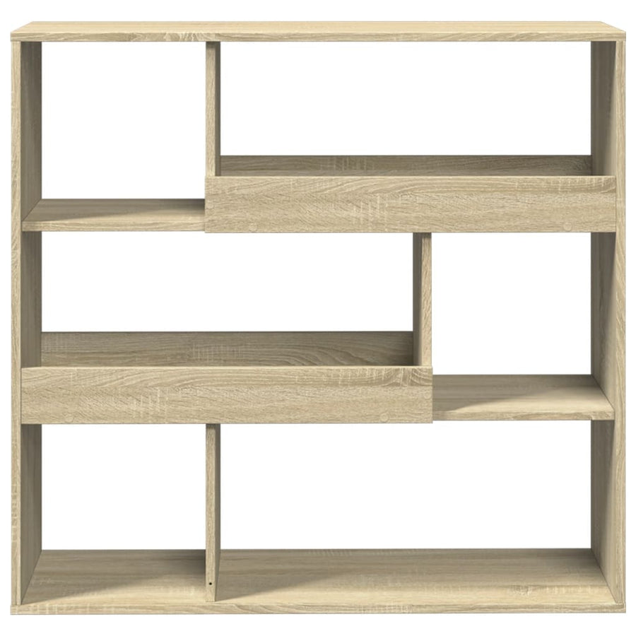 Boekenkast / kamerscherm 100x33x94,5 cm sonoma eikenkleurig