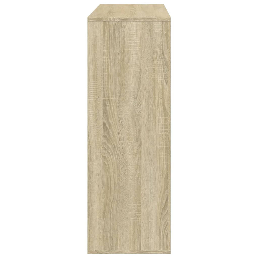 Boekenkast / kamerscherm 100x33x94,5 cm sonoma eikenkleurig