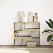 Boekenkast kamerscherm 100x33x94.5 cm sonoma eiken