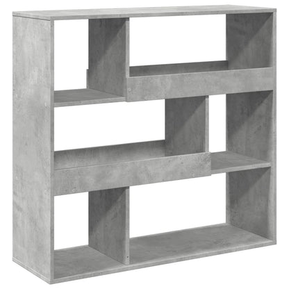 Boekenkast / kamerscherm 100x33x94,5 cm betongrijs