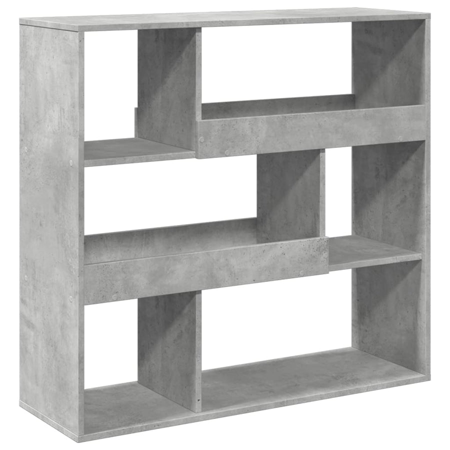 Boekenkast / kamerscherm 100x33x94,5 cm betongrijs