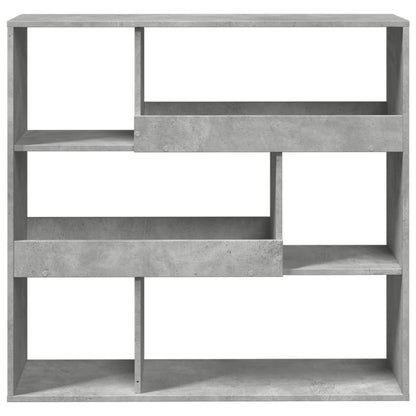 Boekenkast / kamerscherm 100x33x94,5 cm betongrijs