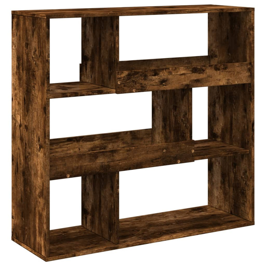 Boekenkast / kamerscherm 100x33x94,5 cm gerookt eikenkleurig
