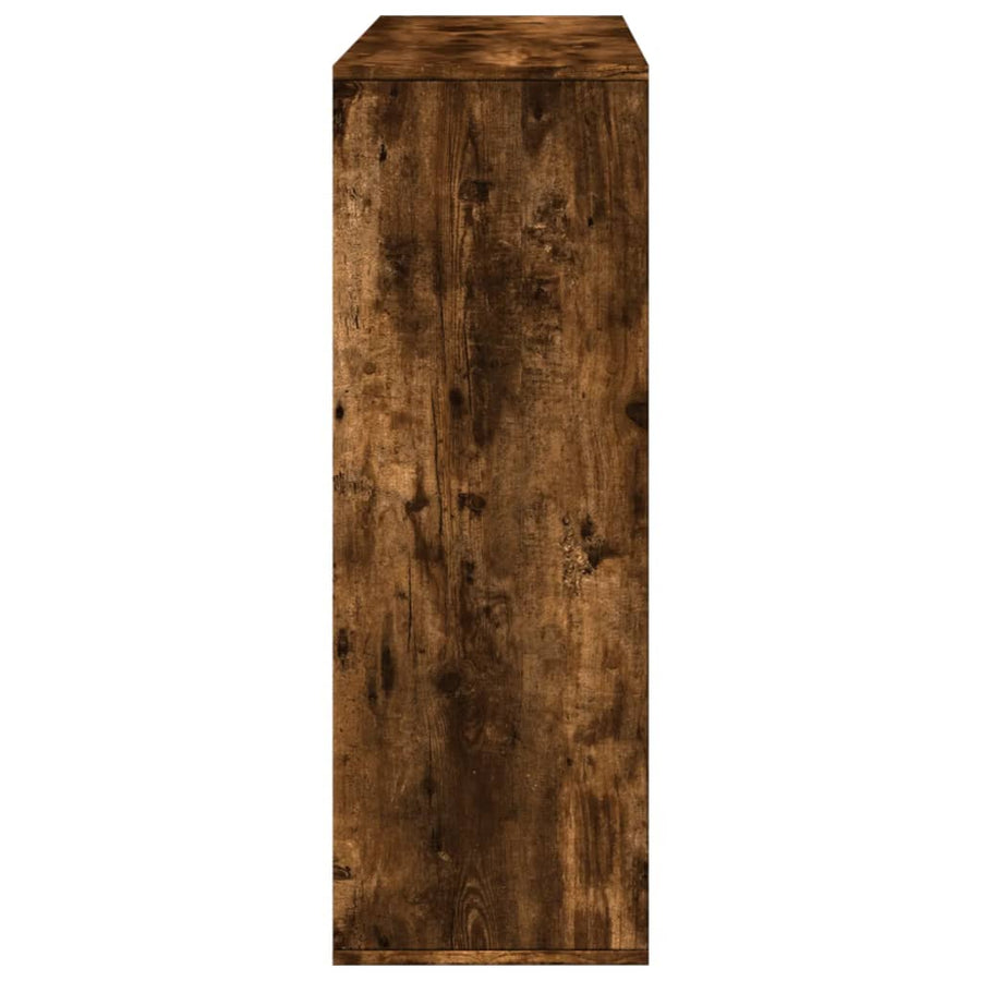 Boekenkast / kamerscherm 100x33x94,5 cm gerookt eikenkleurig