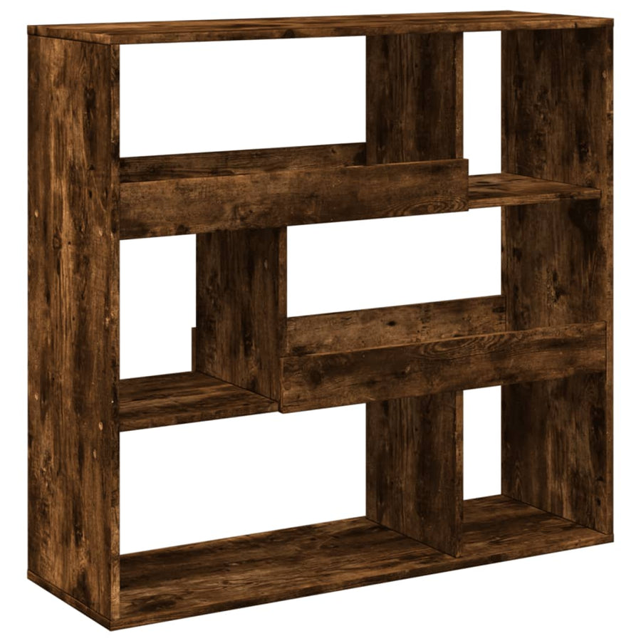 Boekenkast / kamerscherm 100x33x94,5 cm gerookt eikenkleurig