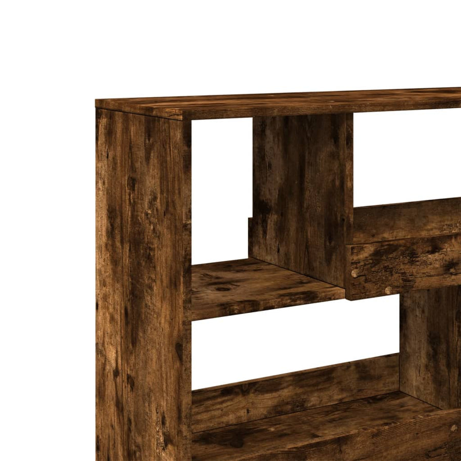 Boekenkast / kamerscherm 100x33x94,5 cm gerookt eikenkleurig