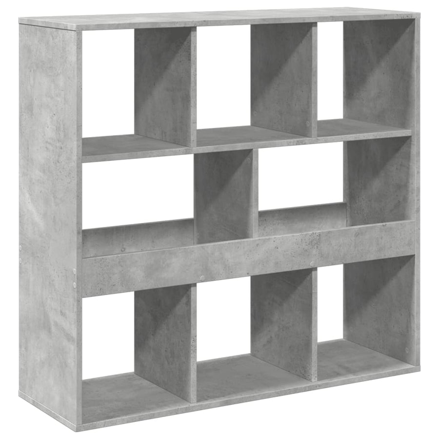 Boekenkast/kamerscherm 100x33x94,5 cm betongrijs