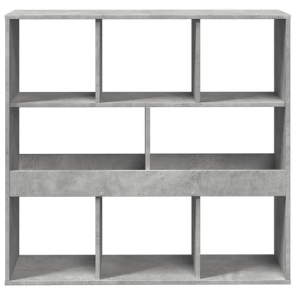 Boekenkast/kamerscherm 100x33x94,5 cm betongrijs
