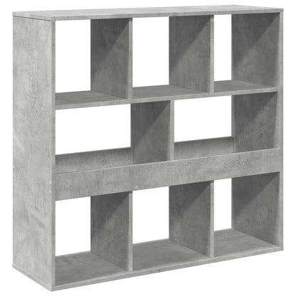 Boekenkast/kamerscherm 100x33x94,5 cm betongrijs