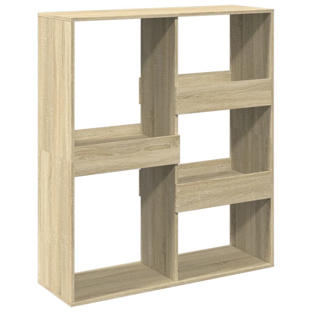 Boekenkast / kamerscherm 100x33x115 cm sonoma eikenkleurig