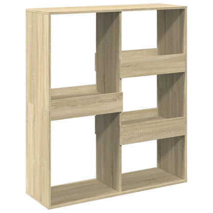 Boekenkast / kamerscherm 100x33x115 cm sonoma eikenkleurig