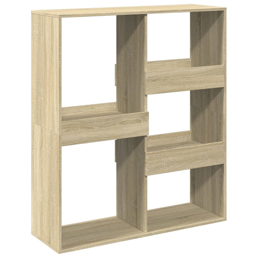 Boekenkast / kamerscherm 100x33x115 cm sonoma eikenkleurig