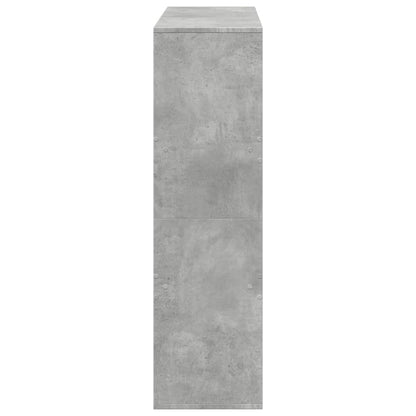 Boekenkast / kamerscherm 100x33x115 cm betongrijs