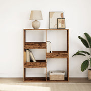 Boekenkast 100x33x115 cm oud houtkleurig