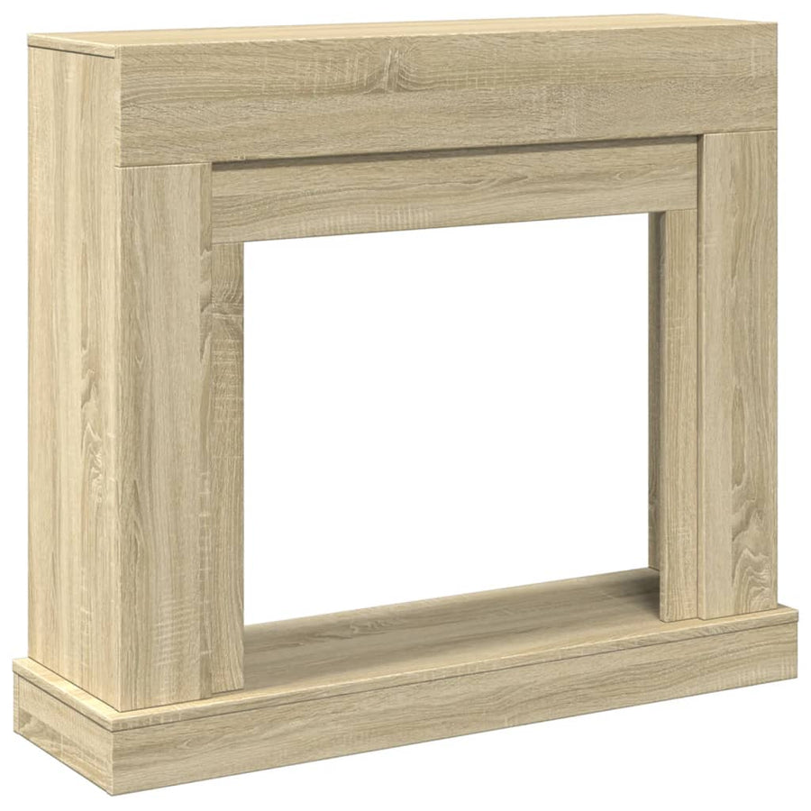 Haardombouw 100x30x87,5 cm bewerkt hout sonoma eikenkleurig