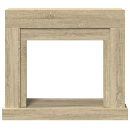 Haardombouw 100x30x87,5 cm bewerkt hout sonoma eikenkleurig