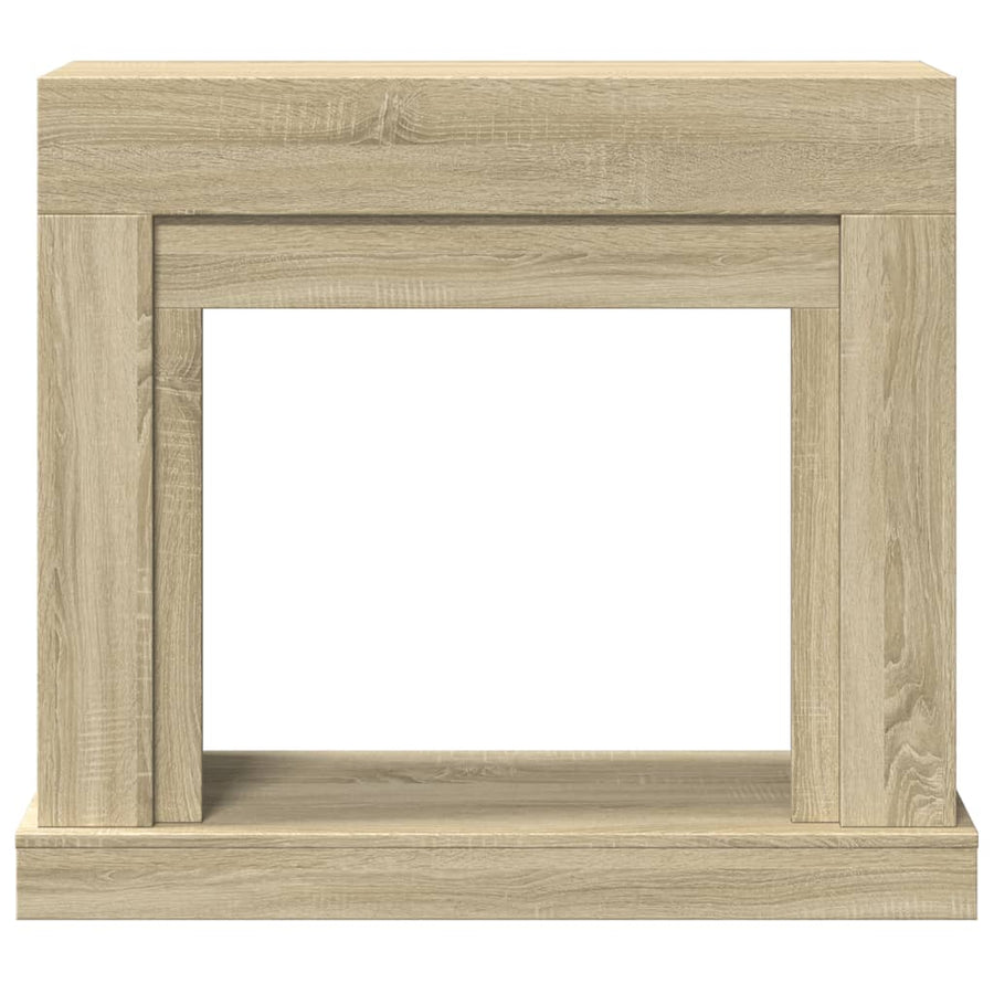 Haardombouw 100x30x87,5 cm bewerkt hout sonoma eikenkleurig