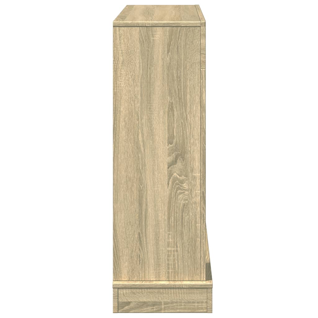 Haardombouw 100x30x87,5 cm bewerkt hout sonoma eikenkleurig