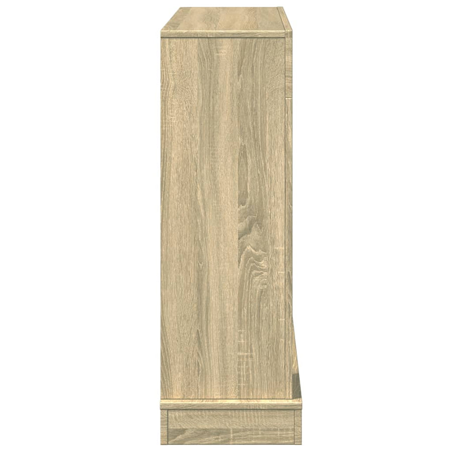 Haardombouw 100x30x87,5 cm bewerkt hout sonoma eikenkleurig