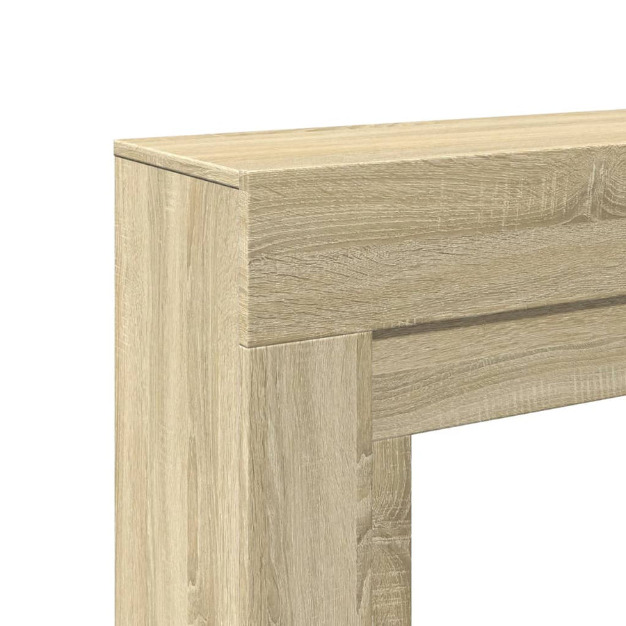 Haardombouw 100x30x87,5 cm bewerkt hout sonoma eikenkleurig
