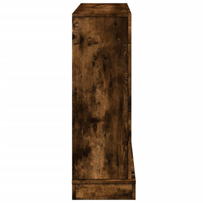 Haardombouw 100x30x87,5 cm bewerkt hout gerookt eikenkleurig